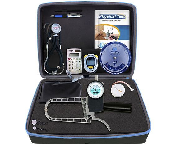 Kit Avaliação Física Científico 3 - Terrazul PRO Aço Kit Avaliação Física Científico 3 - Terrazul PRO Aço